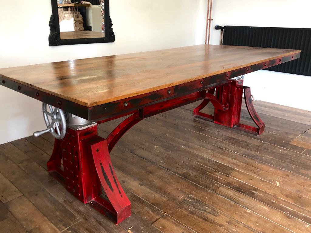 Industrial Crank table Brugge