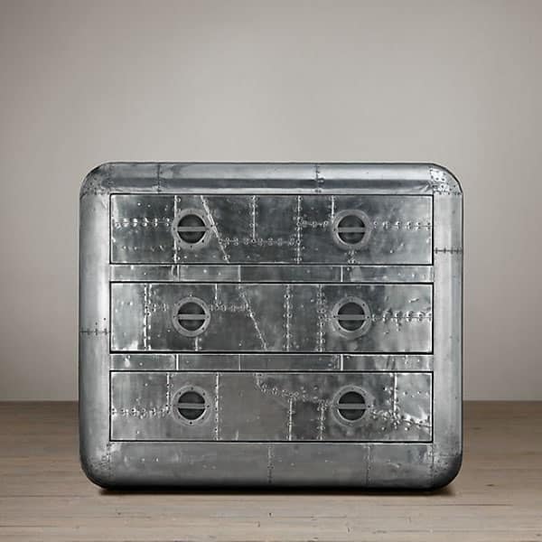 An Aviator chest inspired by two different military aircraft, melded together in one cool design.