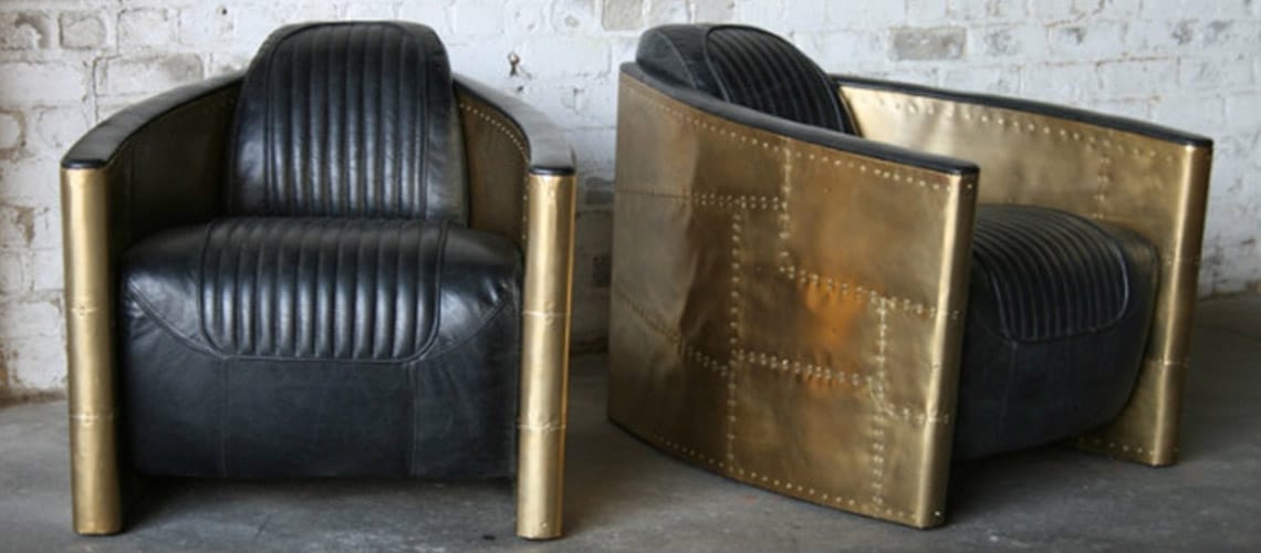 You are hugged by the aerodynamic and sexy curves of the Aviator maverick chair.